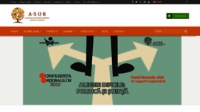 What Asur.ro website looked like in 2019 (4 years ago)