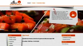 What Atlas-couscous.com website looked like in 2019 (4 years ago)