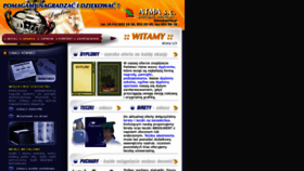 What Atma.pl website looked like in 2019 (4 years ago)