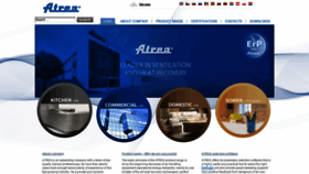 What Atrea.cz website looked like in 2019 (4 years ago)