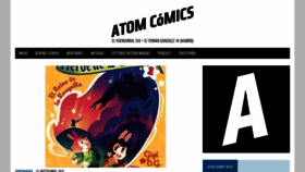 What Atomcomics.net website looked like in 2019 (4 years ago)