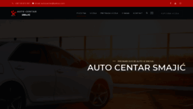 What Auto-centar.com website looked like in 2019 (4 years ago)