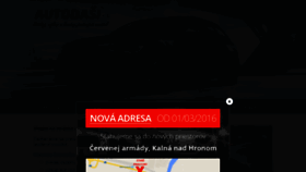 What Autodasi.sk website looked like in 2019 (4 years ago)