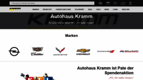 What Autohaus-kramm.de website looked like in 2019 (4 years ago)