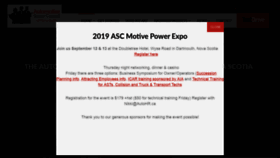 What Automotivesectorcouncil.ca website looked like in 2019 (4 years ago)