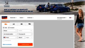 What Autoscout.fr website looked like in 2019 (4 years ago)