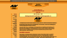 What Auv.de website looked like in 2019 (4 years ago)