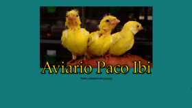 What Aviariopacoibi.com website looked like in 2019 (4 years ago)