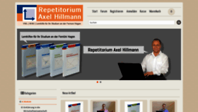 What Axel-hillmann.de website looked like in 2019 (4 years ago)