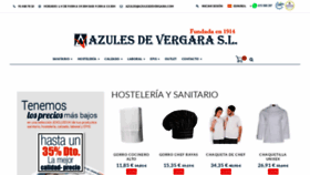 What Azulesdevergara.com website looked like in 2019 (4 years ago)