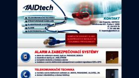 What Aidtech.cz website looked like in 2019 (4 years ago)