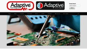 What Adaptivete.com website looked like in 2019 (4 years ago)