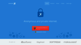 What Anonymox.net website looked like in 2019 (4 years ago)