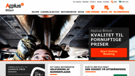 What Applusbilsyn.dk website looked like in 2019 (4 years ago)