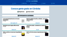 What Amigoscordoba.com website looked like in 2019 (4 years ago)