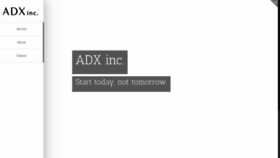 What Adx-jp.com website looked like in 2019 (4 years ago)