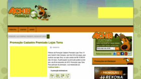 What Acheipromocao.com.br website looked like in 2019 (4 years ago)