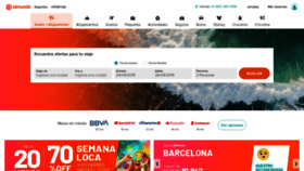 What Almundo.com.mx website looked like in 2019 (4 years ago)
