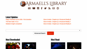 What Armaell-library.net website looked like in 2019 (4 years ago)