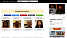 What Abqmugshots.com website looked like in 2019 (4 years ago)