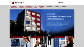 What Astrum.de website looked like in 2019 (4 years ago)