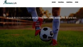 What Athleticlift.com website looked like in 2019 (4 years ago)