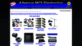 What Advancemcs.com website looked like in 2019 (4 years ago)