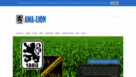 What Ama-lion.com website looked like in 2019 (4 years ago)