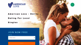 What Americanlove.com website looked like in 2019 (4 years ago)