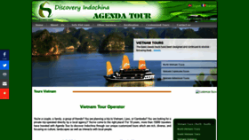 What Agendatourvietnam.com website looked like in 2019 (4 years ago)