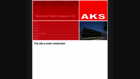 What Aksistem.com.tr website looked like in 2019 (4 years ago)