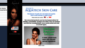 What Aquatech-skincare.com website looked like in 2019 (4 years ago)