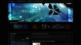What Asiapopaddiction.com website looked like in 2019 (4 years ago)
