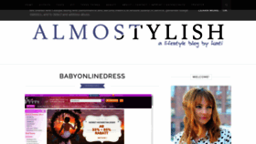 What Almoststylish.blogspot.ca website looked like in 2019 (4 years ago)