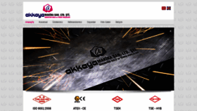 What Akkayamakina.com.tr website looked like in 2019 (4 years ago)