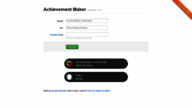 What Achievement-maker.com website looked like in 2019 (4 years ago)