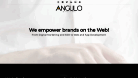 What Angulodigital.co website looked like in 2019 (4 years ago)