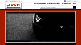 What Ad-racingworld.com website looked like in 2019 (4 years ago)