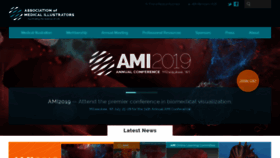 What Ami.org website looked like in 2019 (4 years ago)
