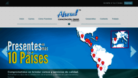 What Ahoracapacitaciones.com website looked like in 2019 (4 years ago)