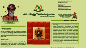 What Astrologytraining.com website looked like in 2019 (4 years ago)