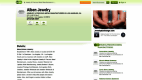 What Alben-jewelry.hub.biz website looked like in 2019 (4 years ago)