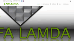 What Alfalamda.gr website looked like in 2019 (4 years ago)
