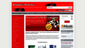 What Anabolic-pharma.biz website looked like in 2019 (4 years ago)