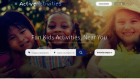 What Activeactivities.co.nz website looked like in 2019 (4 years ago)