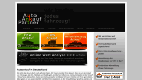 What Autoankauf-partner.de website looked like in 2019 (4 years ago)