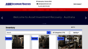 What Assetinvest.com website looked like in 2019 (4 years ago)