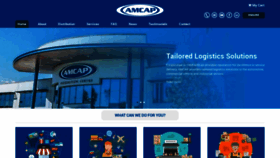 What Amcap.com.au website looked like in 2019 (4 years ago)