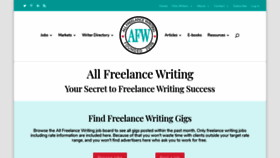 What Allindiewriters.com website looked like in 2019 (4 years ago)
