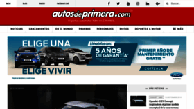 What Autosdeprimera.com website looked like in 2019 (4 years ago)